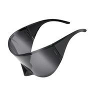 Seamless Full Coverage Sunglasses Sun Protections Wide PC Outdoor Sports Glasses for Driving and Skiing Seamless Design Sun Sunglasses