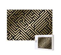 Seamless Geometric Striped Pattern,300 Pieces Wooden Jigsaw Family Game Jigsaw Puzzles for Adults Teens Home Decor