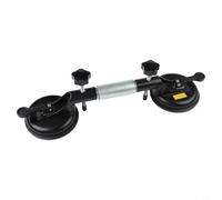Seamless Granite Seam Setter Tool with Strong Vacuum Suction Cups, Adjustable Leveling Rod and Tensioning Knob for Countertop, Wall and Floor Tile or Stone Installation(suction cup - 125mm)