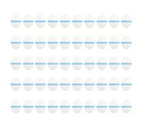 Seamless Invisible Coverage Patches Waterproof Leg Stickers Hypoallergenic Adhesive Sweat-proof Shower-proof Thigh Tape for Instant Lift Brightening A 50pcs