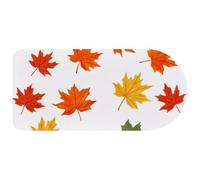 Seamless Maple Leaves Mouse Pad Gaming, 29.1 x13.8 inch Long Computer Keyboard Mouse Mat Non-Slip Base, Large Desk Pad for Gamer Office Home