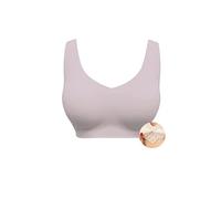 Seamless Mastectomy Bra for Women Breast Prosthesis with Pockets 34-42ABCD SY16 (M, Cool-Pink)