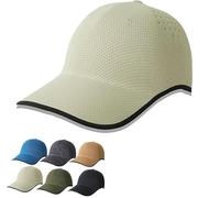 Seamless Packable Lightweight Sports Baseball Cap, Ultra-Breathable Washable & Portable Quick-Dry Hat, Unisex Quick-Dr Running Hat for Golf Travel (Light Green)