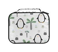 Seamless Pattern Children's Cartoon Animal Pencil Bag Large Capacity Pencil Case for Colouring Pencils Pen Bag Marker Organizer