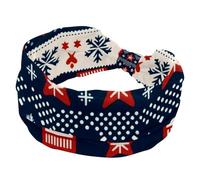 Seamless Scandinavian pattern Wide Headbands for Women, Yoga Workout Head Bands Wide Elastic Hair Bands for Washing Face Makeup