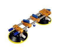 Seamless Seam Setter, 1pc Seamless Stone Seam Setter for Granite, Stone, Marble, Slab Manual Rubber Vacuum Leveling Setter for Joint with 6inch Suction Cups for Granite Stone Marble Slab