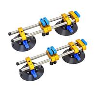 Seamless seam Setter, 2pcs/Lot Seamless Seam Setter With 6 Inch Suction Cups For Seam Joining And Leveling Professional Countertop Installation Tool For Granite Stone Marble for Granite Stone Marble S