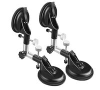 Seamless Seam Setter 2pcs Seamless Suture Setter5-Inch Vacuum Suction Cup Granite Seam Setter - Multi-Angle Adjustable