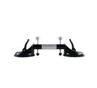 Seamless Seam Setter Tile Leveling Tool with Vacuum Suction Cups for Marble, Granite, Glass and Non-Porous Surfaces Installation, 455mm Large Plate Leveler Splicer for Wall and Floor Tiles,black 130mm