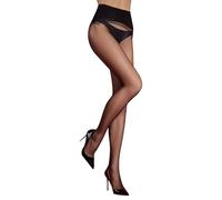 Seamless Sheer Tights for Women 360° Ultra Thin Seamless Control Top Tights 0 D No Seam Pantyhose