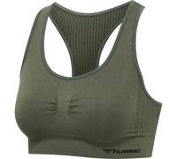 Hummel Shaping Seamless Sports Top Green XS Woman