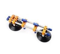 Seamless Stone Seam Setter Manual Rubber Vacuum Leveling Solid Countertop Installation Tool for Joint with 6Inch Suction Cups Joining and Leveling(1pieces)