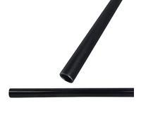 Seamless Straight Pipe, Seamless Steel Tube 12mm OD 7-10mm ID Black 300mm 500mm Length 1 Piece(Od 12mm*10mm Id)