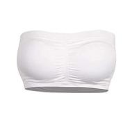 Seamless Strapless Bra White Bras for Women Contour Invisible Bandeau Tops Plus Size Non Wired Ladies Black Transparent Stick on Multiway UK Women's Everyday