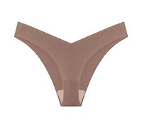 Seamless Thong, Hot Girls Sexy Panty Underwear Bikini String Seamless Thongs Underwear Solid Nylon Ice Silk