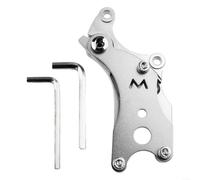 Seamless Transition from V Brake to Disc Brake with Road Bicycle Adapter (Silver)