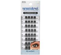 Seamless Underlash Eyelash Extensions, Fauxmink, D-Curl, 32 Clusters (Pack of 1)