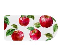 Seamless Watercolor Bright Fruits Red Apples Mouse Pad, Large Gaming Keyboard Mat with Non-Slip Rubber Base, Big Extended Desk Protector for Home Office, 29.1’’ x 13.8’’
