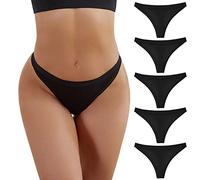 Seamless Women Underwear Thongs No Show Ladies Knickers,Breathable Panties, High Rise Seamfree Comfortable Tanga,Soft Invisible Female G-String Undies Gifts for Her