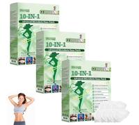 Seamlessly Invisible & Ultra-Thin 10-in-1 Advanced Nano Microdarts Patches, Firms Skin, Pure Natural Herbal Extract Patches(3)