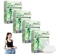 Seamlessly Invisible & Ultra-Thin 10-in-1 Advanced Nano Microdarts Patches, Firms Skin, Pure Natural Herbal Extract Patches(4)