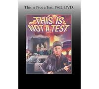 Seamon Glass - This is Not a Test. 1962. DVD.