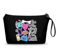 SEAMOON Friendship Pouch Gifts for Women, Bestie, Bff, Sister, Birthday Gift for Her, vet-black