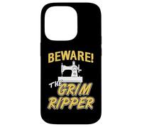 Seamstress - Beware! The grim ripper - Sewing Case for iPhone 14 Pro