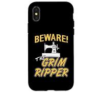 Seamstress - Beware! The grim ripper - Sewing Case for iPhone X/XS