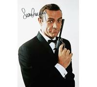 Sean Connery - James Bond Autographed Signed A4 Photo Print