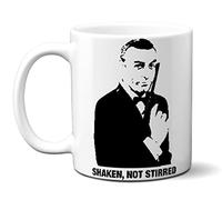 Sean Connery - James Bond - Shaken NOT Stirred - 11oz Ceramic Mug