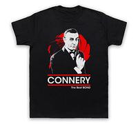 Sean Connery The Best Bond British Spy Secret Agent 00 Double O Mens T-Shirt