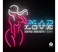 SEAN,DAVID GUETTA,BECKY G PAUL - MAD LOVE (2-TRACK) CD SINGLE NEW