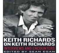 Sean Egan Keith Richards on Keith Richards Paperback Book Sean Egan Multicolor