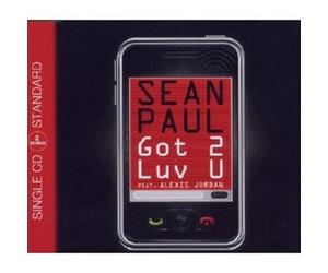 SEAN FEAT ALEXIS JORDAN PAUL -GOT 2 LUV U CD SINGLE NEW
