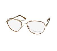 Sean John 5106 Premium Segment Genuine Famous Celebrity Eyeglass Frame/Glasses, Gold / Havana, 55-18-145