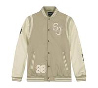 Sean John Logo Collegejacke Jacket Beige 0