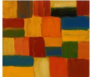 SEAN SCULLY B 1945 Pieta 2 - Wall Art - Canvas Print On A Wooden Frame - Perfect Picture For Wall Decoration