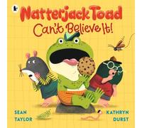 Sean Taylor Natterjack Toad Can't Believe It Paperback Book in White Sean Taylor White