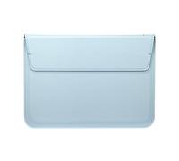Seanai 13-13.6 Inch Protective Leather Laptop Sleeve Case with Stand Function, Compatible with 2026 MacBook Neo 13 A18 Pro A3404 Air 13 Pro 13 M5 M4 M3 M2 M1, for HP Dell Microsoft Notebook, Sky Blue