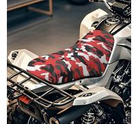 SEANATIVE ATV Seat Covers Four-Wheeler Seat Cover Waterproof Polyester Four Wheeler Accessories Motorcycle Cushion Protector ATV Breathable Padded, French Flag Butterfly