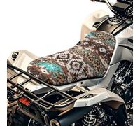 SEANATIVE Aztec Tribal ATV Seat Cover Waterproof Non-Slip Universal Four Wheeler Seat Cover Motorcycle Passenger Seat Cushion Breathable Padded Protector