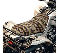 SEANATIVE Aztec Tribal Pattern ATV Accessories Motorcycle Seat Cover Universal Motorcycle Flexible Seat Protector Breathable Padded Protector Water-resistan Motorcycle Cushion Covers