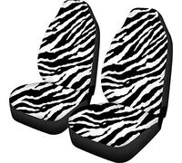 SEANATIVE Fashion Zebra Pattern Car Internal Accessories Seat Cover Univasal Vehicle Auto Front Seat Case Cushion