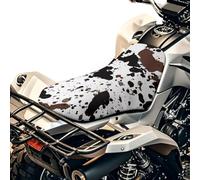SEANATIVE Leopard Motorcycle Seat Cover ATV Cover Four Wheeler Accessories Universal Waterproof Elastic Atv Back Seat Powersports Cushion Breathable Padded Protector