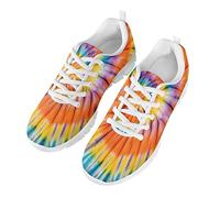 SEANATIVE Lightweight Running Shoes Women Casual Walking Flats Breathable Mesh Sneakers Sport Tennis Shoes