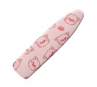 SEANATIVE Universal Ironing Board Cover and Pad Cute Pink Pig Print Ironing Board Replacement Cover Extra Wide Thick Padding Iron Board Cover, Washable Fabric