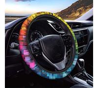 SEANATIVE Vehicle Steering Wheel Cover Odorless Wheel Sleeve Protector Colorful Ge