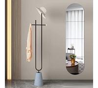 seaNpem Full Length Mirror Tiles, 4 Pcs Non Glass Square Mirror Tiles Acrylic Self Adhesive Frameless Full Body Mirror Stickers for Bedroom, Bathroom, Living Room, Door Decor (30cm x 30cm)