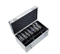 SEAOCLOUD Hard Drive Case, 10-Bay Protection HDD Storage Box Suitcase, fit for 3.5" HDD